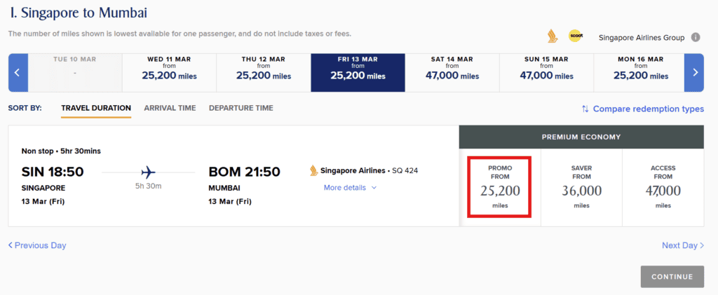 KrisFlyer Spontaneous Escapes