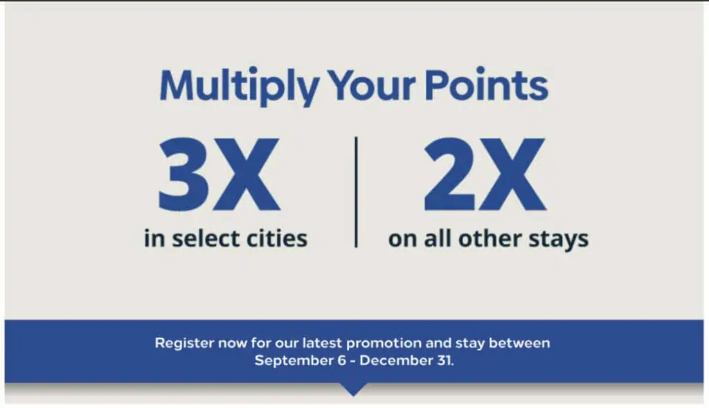 Hilton Honor Multiply Your Points