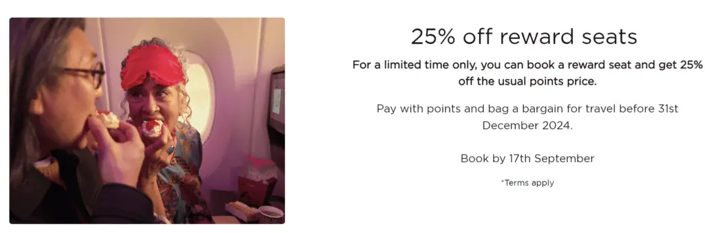 Virgin Atlantic Award Sale