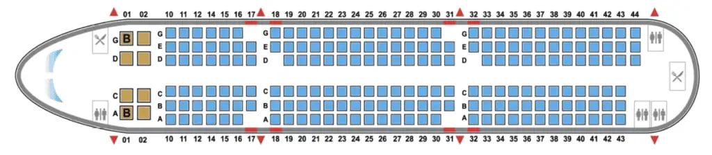 Vietnam Airlines A321 Seats Configuration