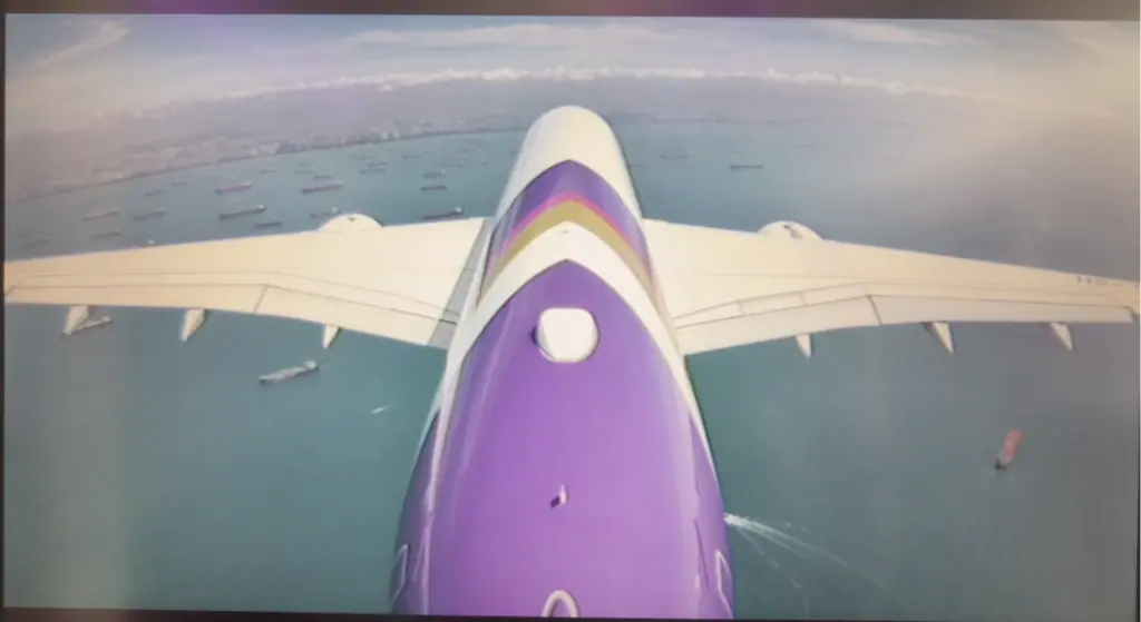 Thai Airways A350 Camera.