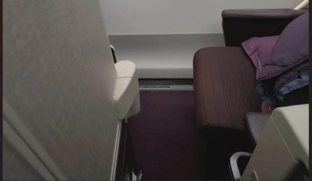 Thai Airways A350 Seat Passage