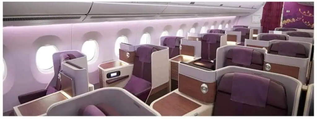 Thai Airways A350 Business Class