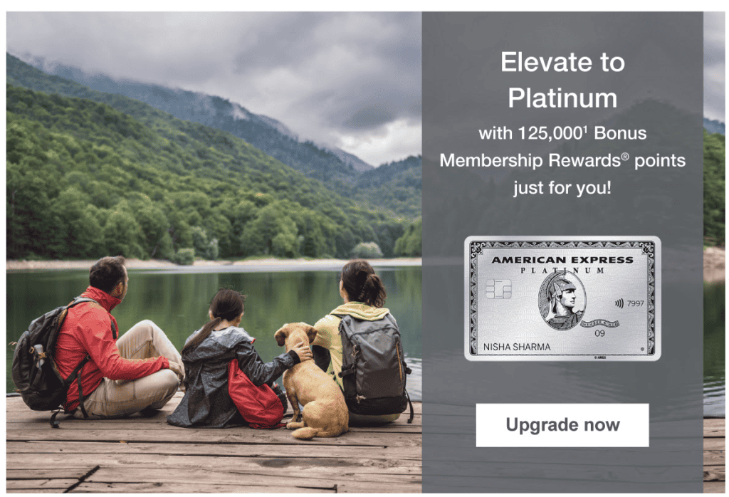 Earn Amex Points with Upgrade