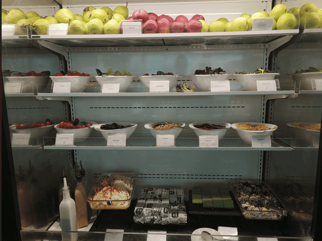 Saphire Plaza Premium Lounge Jakarta Fruits & Salads