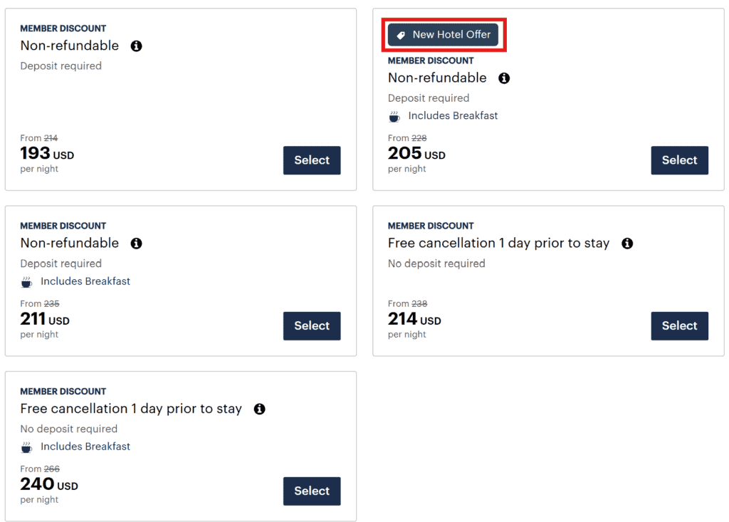 New Hotel Offer