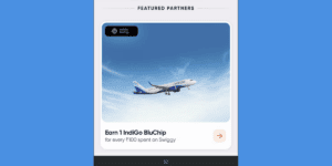 Earn Indigo Bluchip on Swiggy