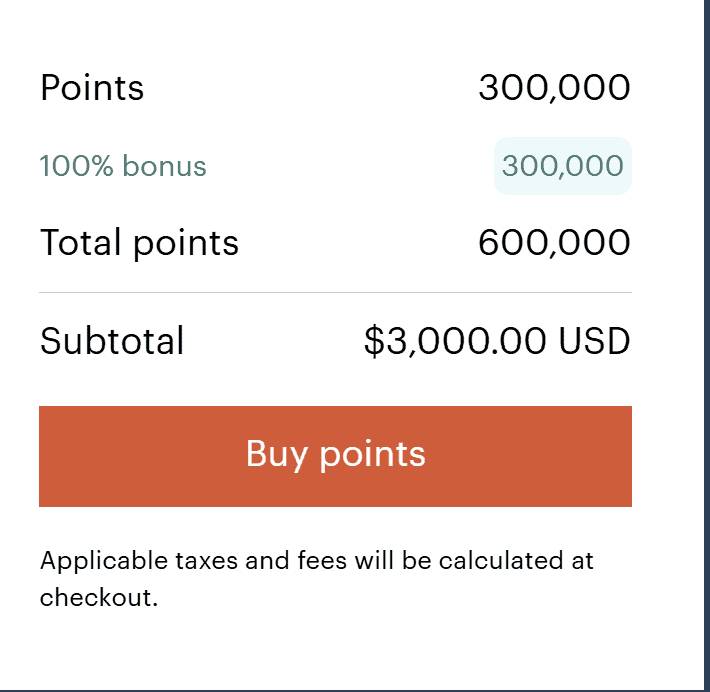 Buy IHG Points with Bonus Promotion