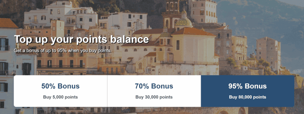 Buy Air Canada Aeroplan Points with Bonus