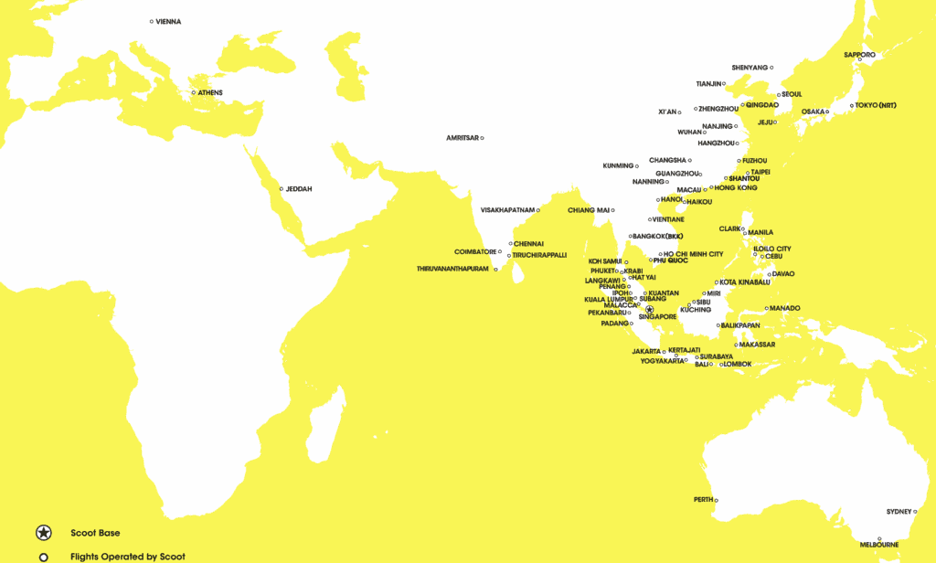 Scoot Flight Network