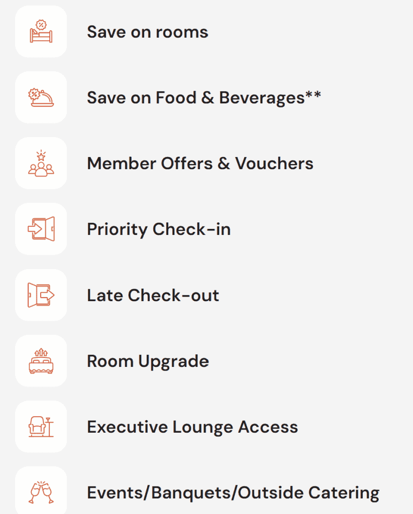 Swiss-Belhotel Elite Status Benefits
