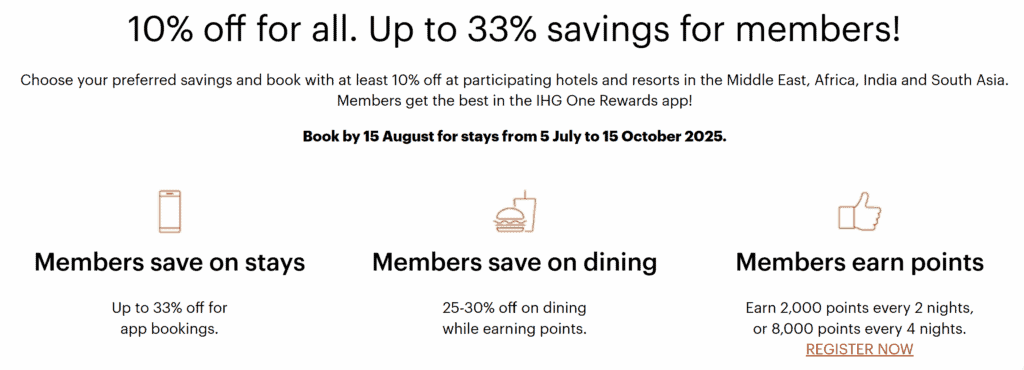 IHG Stay Your Way Promotion