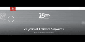 Earn 25% Bonus Emirates Skywards Miles with Partners