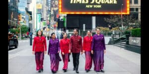 One Way DEL/BOM-JFK Air India Business Class Flight under ₹100K-$1110