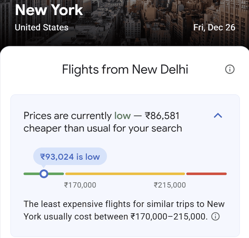 One Way DEL/BOM-JFK Air India Business Class Flight under ₹100K ($1110+)