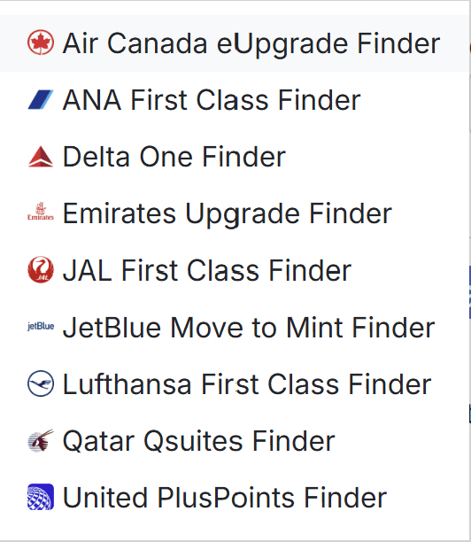 Airline Specific Award Tracking