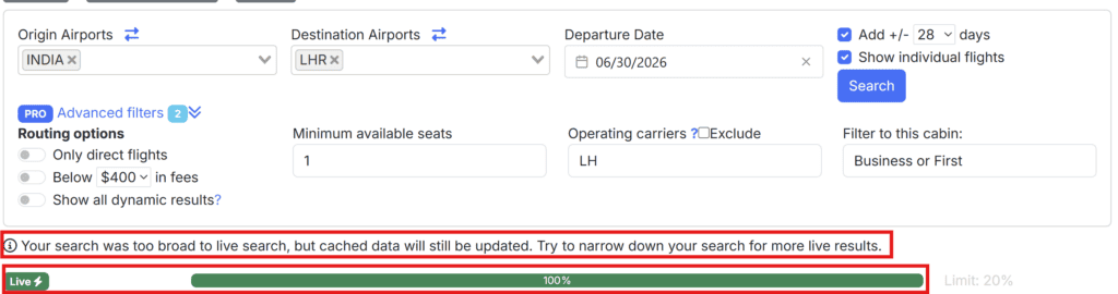 Cached Data and Inconsistent Results