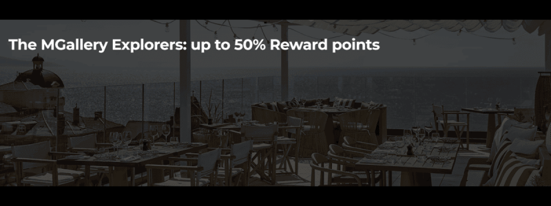 Earn Up to 50% Bonus Accor Points at MGallery